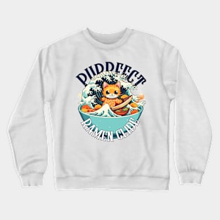 Purrfect Ramen Glide Crewneck Sweatshirt